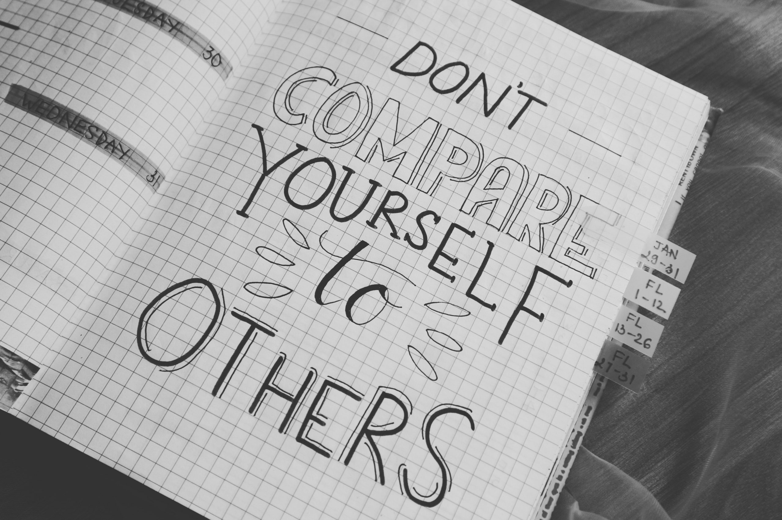 Stop comparing with Emotional Freedom Techniques