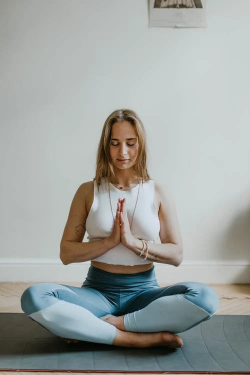 Relax and take gentle breath